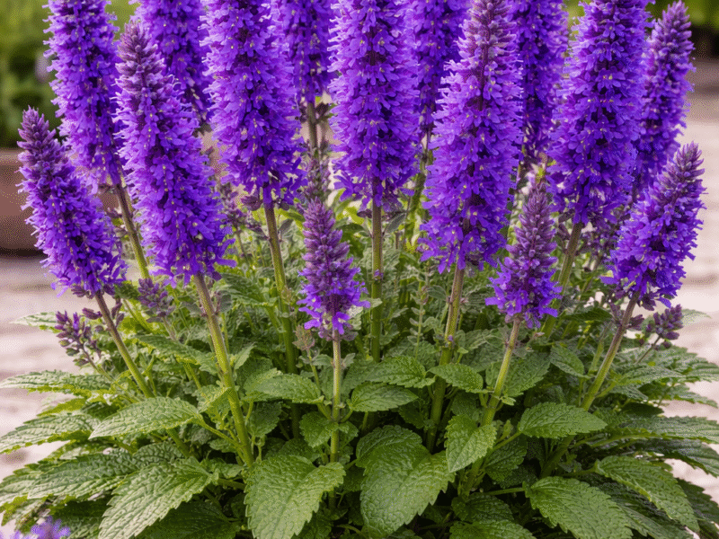 Szałwia fioletowa( nemorosa  sensation medium deep blue)